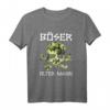 Böser alter Mann T-Shirt mit Totenkopf und Camouflage - Coole Geschenkidee für Männer, Opas und Freunde