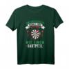 Unterschätze Niemals Einen Alten Mann Mit Einem Dartpfeil - Lustiges Dart T-Shirt für Opa, Geschenk für Dartfans & Großväter