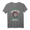 Unterschätze Niemals Einen Alten Mann Mit Einem Dartpfeil - Lustiges Dart T-Shirt für Opa, Geschenk für Dartfans & Großväter