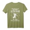 Alter Mann mit einem Volleyball Trainer Volleyballspieler T-Shirt – Lustiges Geschenk für Volleyballer, Trainer & Teams zum Geburtstag, Weihnachten & Turnier