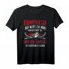 Alter Mann beim Eishockey - Rentner Eishockey T-Shirt mit Spruch für Eishockeyspieler & Fans