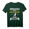 Unterschätze Niemals Einen Alten Mann Mit Einem Handball T-Shirt - Witziges und Stylisches Freizeit-Shirt für Männer mit Handball-Motiv
