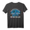 Unterschätze Niemals Einen Alten Mann Auf Einem Roller T-Shirt - Originelles Geschenk für Roller- & Mopedfahrer, Biker & Motorradliebhaber