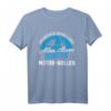 Unterschätze Niemals Einen Alten Mann Auf Einem Roller T-Shirt - Originelles Geschenk für Roller- & Mopedfahrer, Biker & Motorradliebhaber