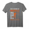 Unterschätze Niemals einen alten Mann mit Tennisschläger T-Shirt – Lustiges Geschenk für Tennisspieler und Tennisliebhaber