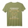 Unterschätze niemals einen alten Mann mit einem Dartpfeil T-Shirt – Lustiges Geschenk für Dartspieler im Ruhestand