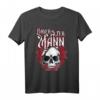 Böser Alter Mann - Skull Totenschädel Herren T-Shirt mit sarkastischem Spruch, perfekt als lustiges Geschenk zum Geburtstag, Weihnachten oder Vatertag
