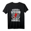 Unterschätze nie einen alten Mann... | Handball Geschenk T-Shirt – Lustiges Motiv für Handballopa, Geburtstag & Weihnachten