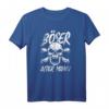Cooles Totenkopf Geschenk Böser alter Mann T-Shirt – Perfekt für Weihnachten, Geburtstag, Rentner & Opa Geschenkideen mit Humor