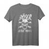 Cooles Totenkopf Geschenk Böser alter Mann T-Shirt – Perfekt für Weihnachten, Geburtstag, Rentner & Opa Geschenkideen mit Humor