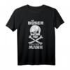 Totenkopf - Böser Alter Mann T-Shirt mit Spruch für Humorvolle Männer zum Vatertag & Geburtstag