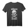 Totenkopf - Böser Alter Mann T-Shirt mit Spruch für Humorvolle Männer zum Vatertag & Geburtstag