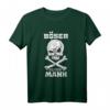 Totenkopf - Böser Alter Mann T-Shirt mit Spruch für Humorvolle Männer zum Vatertag & Geburtstag