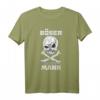 Totenkopf - Böser Alter Mann T-Shirt mit Spruch für Humorvolle Männer zum Vatertag & Geburtstag
