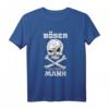 Totenkopf - Böser Alter Mann T-Shirt mit Spruch für Humorvolle Männer zum Vatertag & Geburtstag