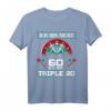 Dartspieler 60. Geburtstag T-Shirt mit Spruch 'Ich bin nicht 60, ich bin Tripel 20' – Lustiges Dart Outfit für Geburtstagsfeier & Dartfans
