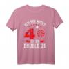 Ich bin nicht 40 ich bin Doppel 20 - Lustiges Dart T-Shirt für den HapMonkey im Club der alten Säcke