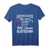 Unterschätze niemals einen alten Mann mit einem Gleitschirm T-Shirt - Perfekt für Paraglider, Extremsportler und Flugliebhaber als Geschenk