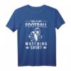 American Football T-Shirt für Fans – Klassisch geschnitten mit doppelt genähtem Saum