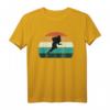 Retro American Football Spieler Geschenk: Sportliebhaber T-Shirt für Fans der 60er-80er Jahre