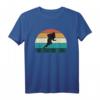 Retro American Football Spieler Geschenk: Sportliebhaber T-Shirt für Fans der 60er-80er Jahre