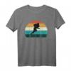 Retro American Football Spieler Geschenk: Sportliebhaber T-Shirt für Fans der 60er-80er Jahre