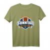 Jeden gottverdammten Sonntag American Football T-Shirt – Perfektes Geschenk für Footballfans, Spieler & Freunde zu Weihnachten, Geburtstag oder Feier