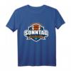 Jeden gottverdammten Sonntag American Football T-Shirt – Perfektes Geschenk für Footballfans, Spieler & Freunde zu Weihnachten, Geburtstag oder Feier