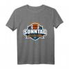 Jeden gottverdammten Sonntag American Football T-Shirt – Perfektes Geschenk für Footballfans, Spieler & Freunde zu Weihnachten, Geburtstag oder Feier