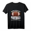 Kinder American Football Motiv Footballspieler Geschenk T-Shirt - Perfekt für Jungen und Mädchen als Geburtstags- oder Geschenkidee