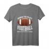 Kinder American Football Motiv Footballspieler Geschenk T-Shirt - Perfekt für Jungen und Mädchen als Geburtstags- oder Geschenkidee