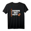 Quarterback Snap Count Down Set Hut American Football T-Shirt – Perfekt für Fans & Spieler
