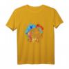 Bunter American Football Splash Design Langarmshirt – Sportliches, langlebiges Shirt für Football Fans
