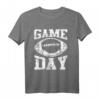 Gamy Day American Football T-Shirt – Perfektes Geschenk für Football Spieler und Fans zum Geburtstag, Weihnachten oder als Fan-Outfit