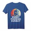 American Football T-Shirt für Teams und Fans - Every Fucking Sunday Motiv für Wochenendspiele & Football-Fans
