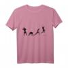 Evolution of Flag Football American Football Tackle Football T-Shirt – Klassisch geschnitten, doppelt genähter Saum für Football Fans