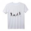 Evolution of Flag Football American Football Tackle Football T-Shirt – Klassisch geschnitten, doppelt genähter Saum für Football Fans