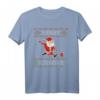 Lustiges Ugly Christmas Football Team Kicker Geschenk T-Shirt - Humorvolles American Football Motiv für Weihnachtsfeier & Fans