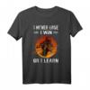 American Football & Fußball T-Shirt – Ich verliere, ich gewinne oder ich lerne – Motivierende Sportbekleidung für Fans