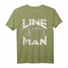 Line Man American Football Vintage Gridiron Sport Team T-Shirt – Perfektes Geschenk für Fans, Spieler & Supporter zum Game Day, Geburtstag & Feiertagen