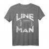 Line Man American Football Vintage Gridiron Sport Team T-Shirt – Perfektes Geschenk für Fans, Spieler & Supporter zum Game Day, Geburtstag & Feiertagen