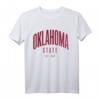 OKLAHOMA US State EST 1907 Retro T-Shirt in Heidegrau – Amerikanischer College-Stil, Vintage Design