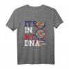 ITS IN MY DNA Football Fan T-Shirt – Coole American Football Fanwear für Football Sundays & Teamgeschenke