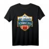 Jeden Verdammten Sonntag American Football T-Shirt – Perfektes Geschenk für Fans und Spieler zu Weihnachten oder Geburtstag