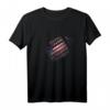 American Football USA Flagge T-Shirt – Patriotisches Geschenk für Fußballfans, Sportler & 4. Juli Feier