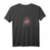 American Football USA Flagge T-Shirt – Patriotisches Geschenk für Fußballfans, Sportler & 4. Juli Feier