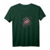 American Football USA Flagge T-Shirt – Patriotisches Geschenk für Fußballfans, Sportler & 4. Juli Feier