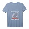 Damen Aus Dem Weg Ich Muss Zum American Football T-Shirt mit V-Ausschnitt – Lustiges Football Outfit für Damen