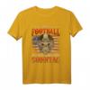 40 Geburtstag Totenkopf T-Shirt – Vintage American Football Geschenk für Fans und Spieler, perfekt für jeden Sonntag & Playoffs