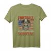 40 Geburtstag Totenkopf T-Shirt – Vintage American Football Geschenk für Fans und Spieler, perfekt für jeden Sonntag & Playoffs